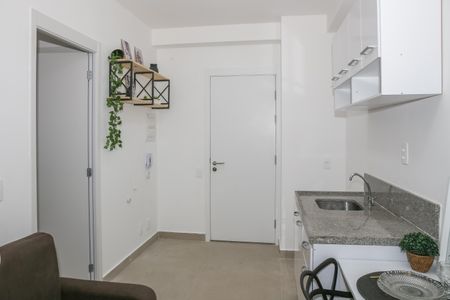 Sala e Cozinha de apartamento para alugar com 1 quarto, 31m² em Perdizes, São Paulo
