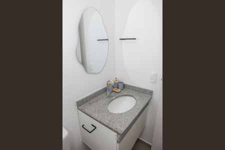Banheiro da Suíte de apartamento para alugar com 1 quarto, 41m² em Perdizes, São Paulo