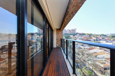 Varanda da Sala de apartamento à venda com 2 quartos, 222m² em Vila Progredior, São Paulo