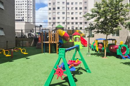 Área comum - Playground de apartamento à venda com 2 quartos, 44m² em Parque Bristol, São Bernardo do Campo