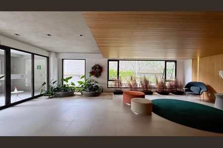 Studio para alugar com 47m², 1 quarto e 1 vaga Studio para alugar com 47m², 1 quarto e 1 vagaHall de entrada