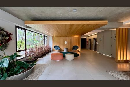 Studio para alugar com 47m², 1 quarto e 1 vaga Studio para alugar com 47m², 1 quarto e 1 vagaHall de entrada