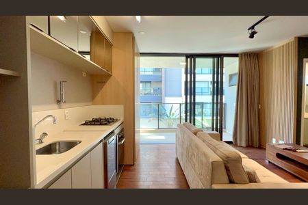 Studio para alugar com 47m², 1 quarto e 1 vaga Studio para alugar com 47m², 1 quarto e 1 vagaCozinha