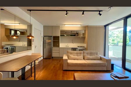 Studio para alugar com 47m², 1 quarto e 1 vaga Studio para alugar com 47m², 1 quarto e 1 vagaSala