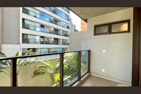 Varanda de kitnet/studio para alugar com 1 quarto, 47m² em Pinheiros, São Paulo