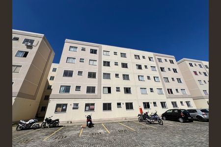 Fachada do bloco de apartamento para alugar com 2 quartos, 50m² em Santos Dumont, Juiz de Fora