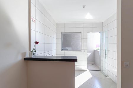 Cozinha de apartamento para alugar com 2 quartos, 50m² em Chacaras Reunidas Santa Terezinha, Contagem