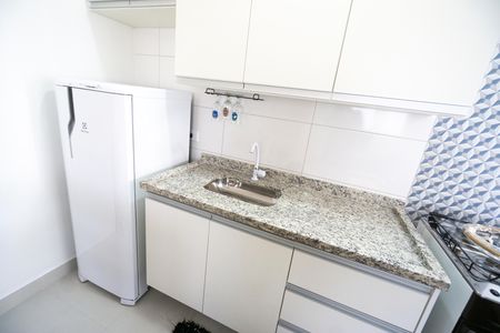 Pia de apartamento para alugar com 1 quarto, 27m² em Chácara Seis de Outubro, São Paulo