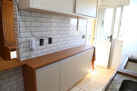 Cozinha de apartamento para alugar com 3 quartos, 72m² em Jardim Monte Serrat, Aparecida de Goiânia