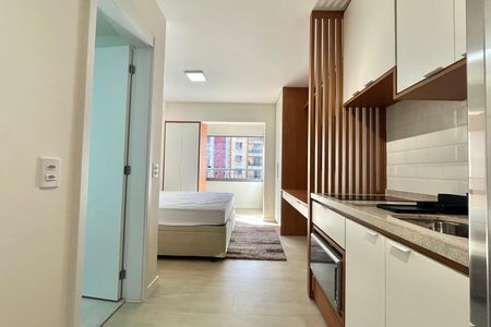 Cozinha de kitnet/studio para alugar com 1 quarto, 24m² em Vila Santa Catarina, São Paulo