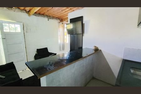 Cozinha/sala  de casa para alugar com 1 quarto, 30m² em Ipelândia, Suzano