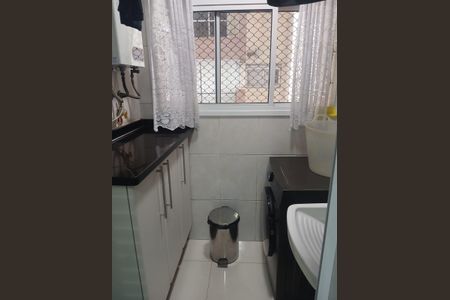 Área de serviço de apartamento para alugar com 2 quartos, 63m² em Vila Dusi, São Bernardo do Campo