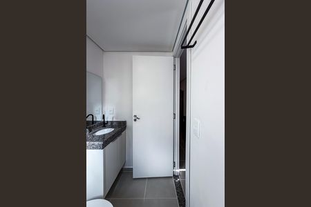 Banheiro de apartamento para alugar com 1 quarto, 26m² em Belenzinho, São Paulo