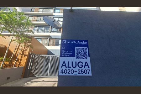 Apartamento para alugar com 38m², 1 quarto e 1 vaga Apartamento para alugar com 38m², 1 quarto e 1 vagaPlaca instalada