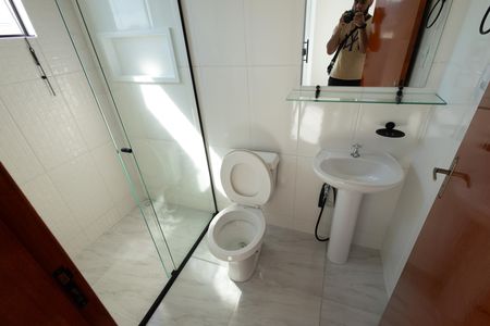 Casa para alugar com 156m², 3 quartos e 2 vagas Casa para alugar com 156m², 3 quartos e 2 vagasBanheiro da Suíte