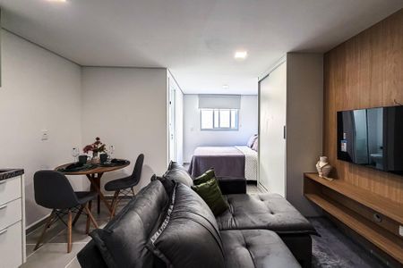 Sala de apartamento para alugar com 1 quarto, 26m² em Belenzinho, São Paulo
