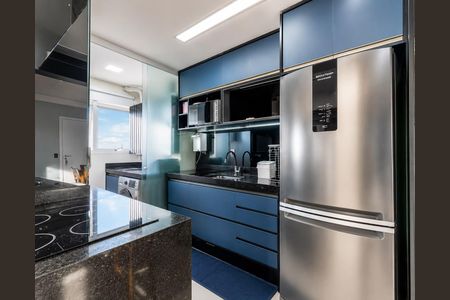 Cozinha de apartamento para alugar com 2 quartos, 72m² em Jardim Florida, Jundiaí