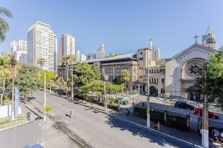 Vista da Varanda de kitnet/studio à venda com 1 quarto, 23m² em Jardim Paulista, São Paulo