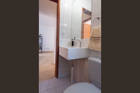 Banheiro Social de apartamento à venda com 2 quartos, 57m² em Buritis, Belo Horizonte