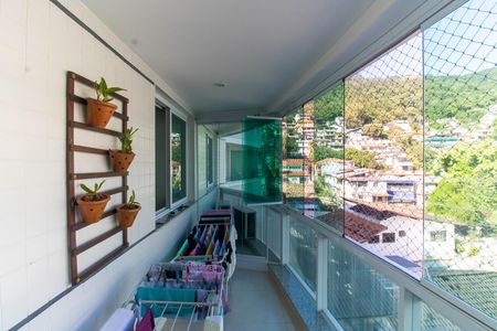 Varanda da Sala de apartamento para alugar com 2 quartos, 81m² em Charitas, Niterói