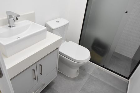Apartamento para alugar com 56m², 2 quartos e 1 vagaBanheiro Social