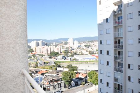 Sala - varanda de apartamento para alugar com 2 quartos, 56m² em Cidade Luíza, Jundiaí