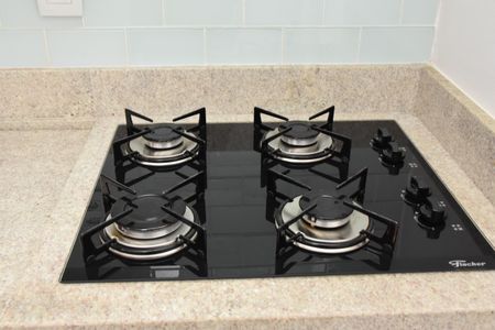 Apartamento para alugar com 56m², 2 quartos e 1 vagaCozinha cooktop