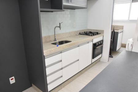 Apartamento para alugar com 56m², 2 quartos e 1 vagaCozinha pia e cooktop