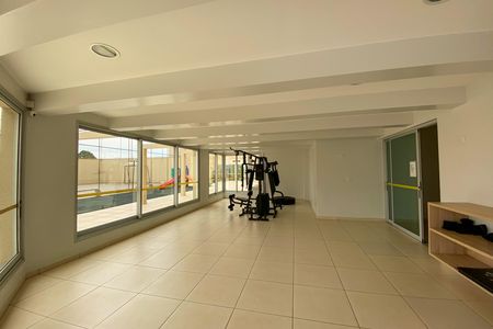 Área comum - Academia de apartamento para alugar com 2 quartos, 47m² em Qno 10, Brasília