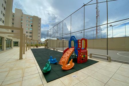 Área comum - Playground de apartamento para alugar com 2 quartos, 47m² em Qno 10, Brasília