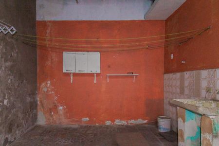 Área de serviço de casa à venda com 1 quarto, 126m² em Jardim Cruzeiro, Mauá