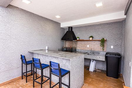 Área comum - Churrasqueira de apartamento à venda com 2 quartos, 38m² em Vila Amélia, São Paulo
