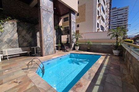 Área comum - Piscina de apartamento para alugar com 2 quartos, 72m² em Vila Tupi, Praia Grande