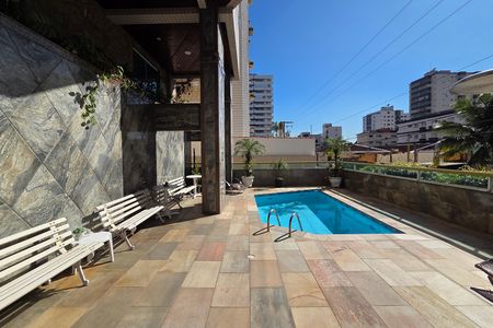 Área comum - Piscina de apartamento para alugar com 2 quartos, 72m² em Vila Tupi, Praia Grande