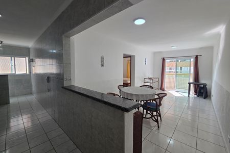 Sala de apartamento para alugar com 2 quartos, 72m² em Vila Tupi, Praia Grande