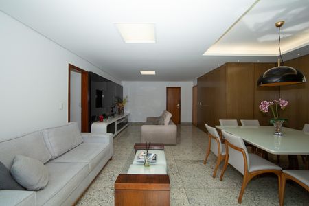 SALA de apartamento à venda com 4 quartos, 212m² em Buritis, Belo Horizonte