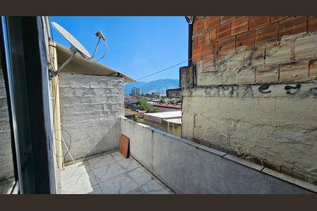 Casa para alugar com 63m², 2 quartos e 1 vaga Casa para alugar com 63m², 2 quartos e 1 vagaVaranda do quarto 2