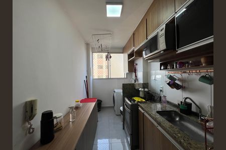 Cozinha de apartamento à venda com 2 quartos, 45m² em Cabral, Contagem