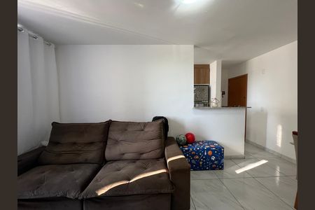 Sala de apartamento à venda com 2 quartos, 45m² em Cabral, Contagem