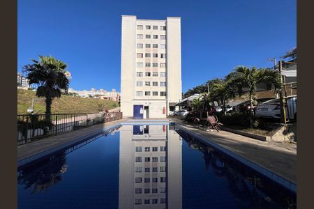 Área comum - Piscina de apartamento à venda com 2 quartos, 45m² em Cabral, Contagem