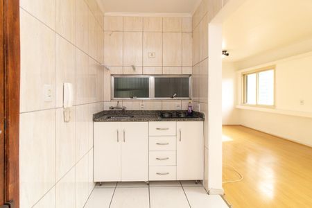 Cozinha de apartamento para alugar com 1 quarto, 30m² em Centro Histórico, Porto Alegre