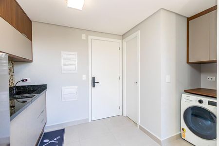 Área de serviço de apartamento para alugar com 1 quarto, 37m² em Portão, Curitiba