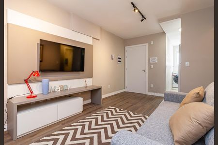 Sala de apartamento para alugar com 2 quartos, 65m² em Floresta, Porto Alegre