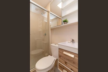 Banheiro de apartamento para alugar com 2 quartos, 65m² em Floresta, Porto Alegre