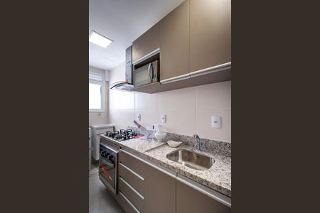 Cozinha de apartamento para alugar com 2 quartos, 65m² em Floresta, Porto Alegre