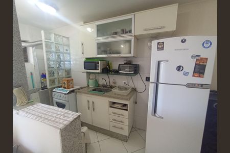 Cozinha de apartamento à venda com 1 quarto, 60m² em Barra da Tijuca, Rio de Janeiro
