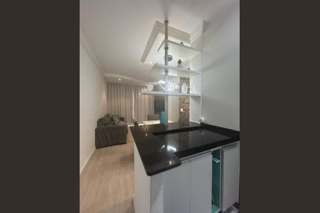Cozinha de apartamento à venda com 2 quartos, 55m² em Jardim Colonial, São Bernardo do Campo