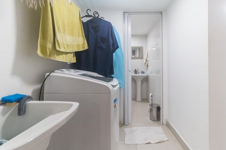 Área de Serviço de kitnet/studio para alugar com 1 quarto, 30m² em Vila Oliveira, Mogi das Cruzes