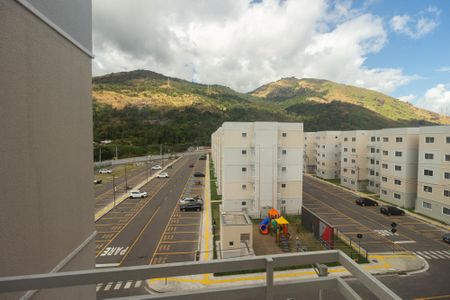 Vista da Sala de apartamento para alugar com 2 quartos, 45m² em Campo Grande, Rio de Janeiro