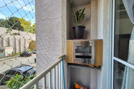 Varanda da Sala de apartamento à venda com 2 quartos, 48m² em Jardim Samambaia, Campinas